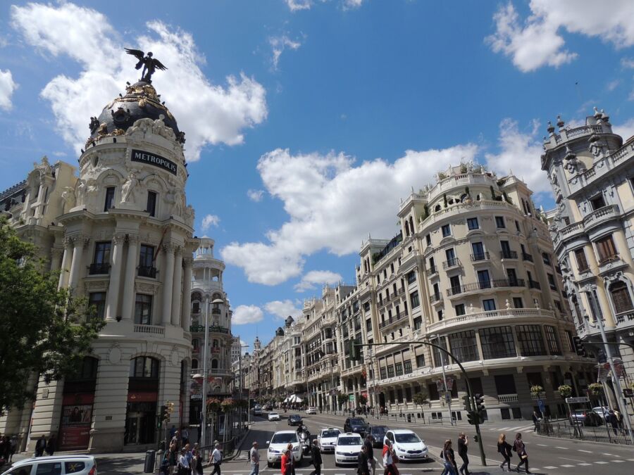 madrid street people