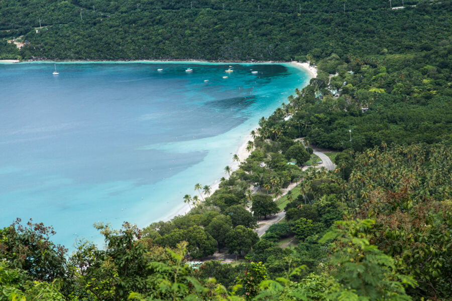Megans Bay Beach on St Thomas