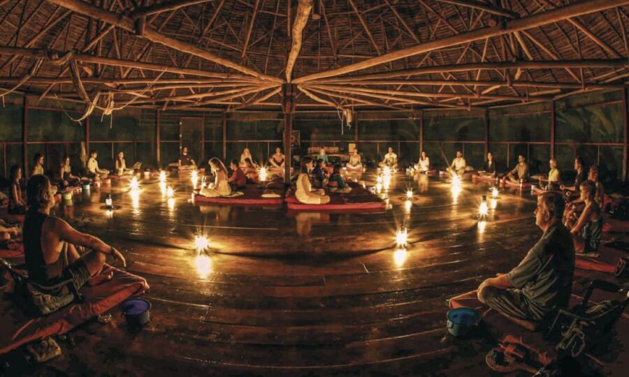 meditation retreat room