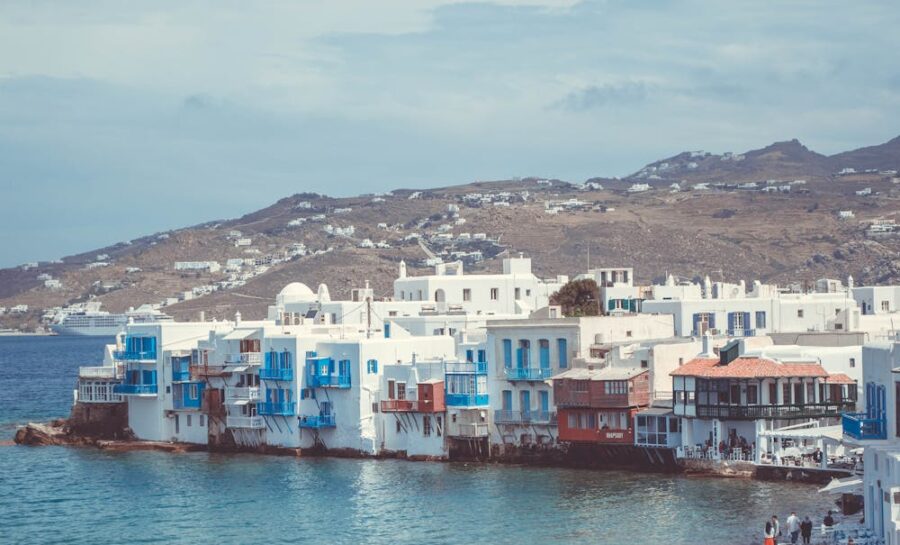 mediterranean coastal scene 4