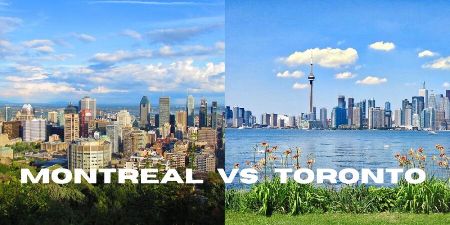 montreal toronto cityskylines