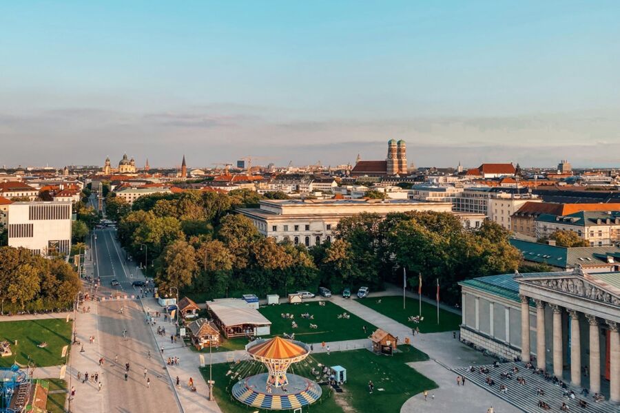 munich cityscape