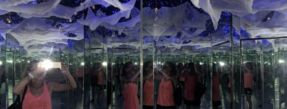 Changes of colour In Museum Of Illusions Kuala Lumpur