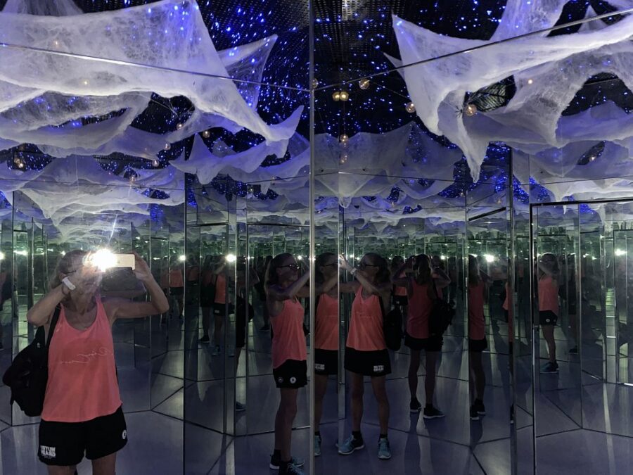Changes of colour In Museum Of Illusions Kuala Lumpur