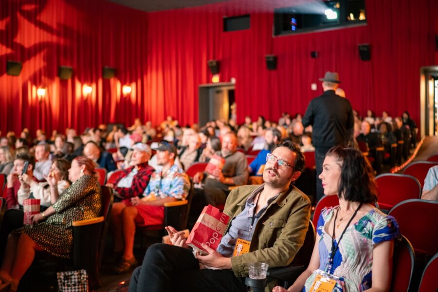 Crowd attending the Nashville Film Festival