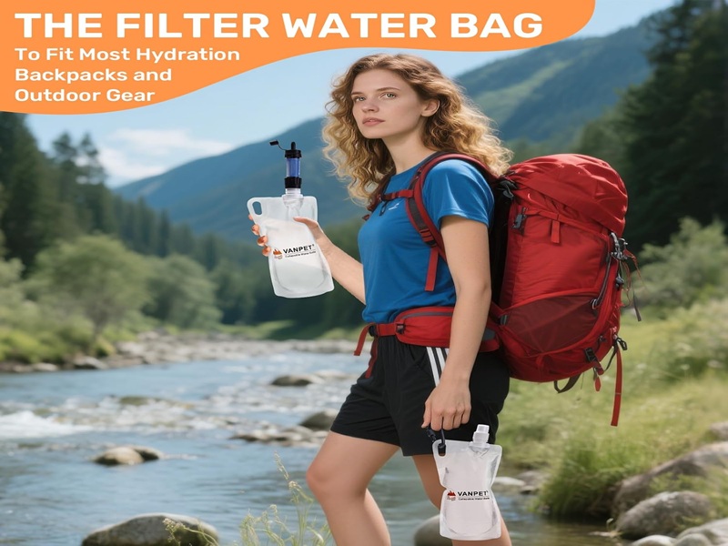 VANPET Collapsible Filter Bottles