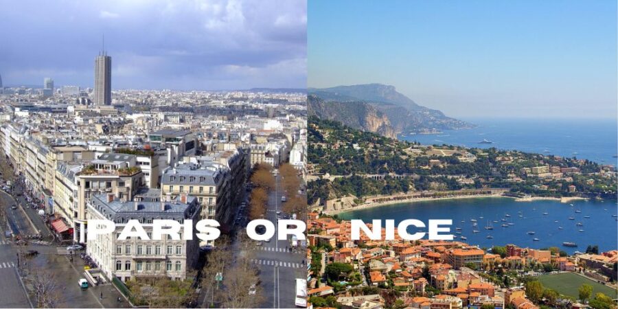 paris nice split view comparison