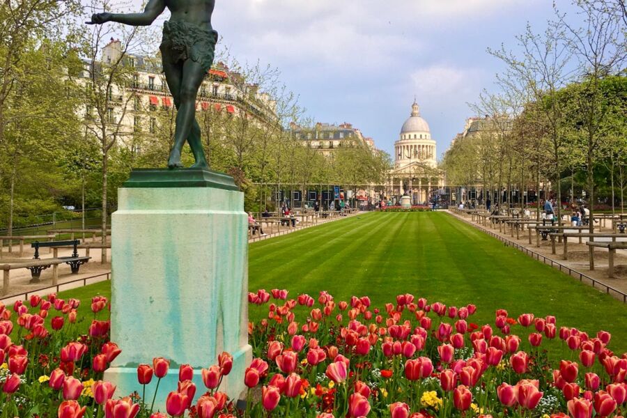 Jardin du Luxembourg in Paris, France