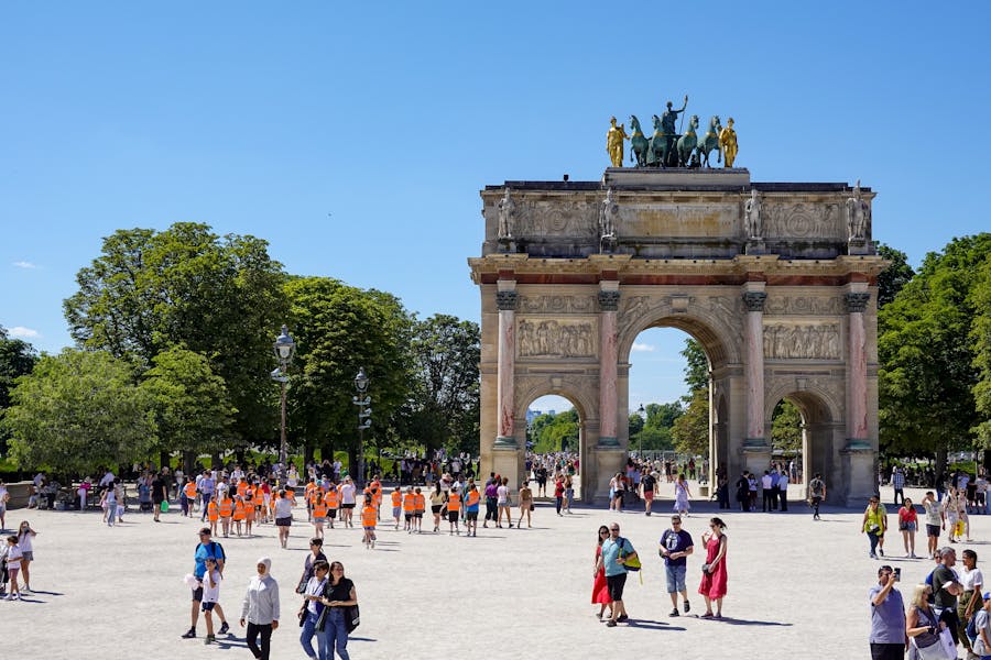 The Arc De Triomphe in France