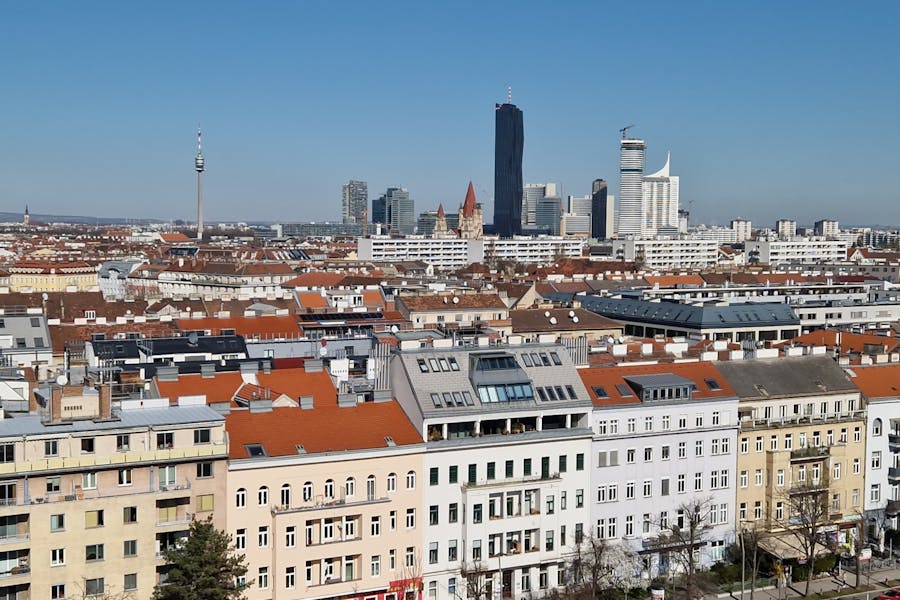 Vienna City Skyline