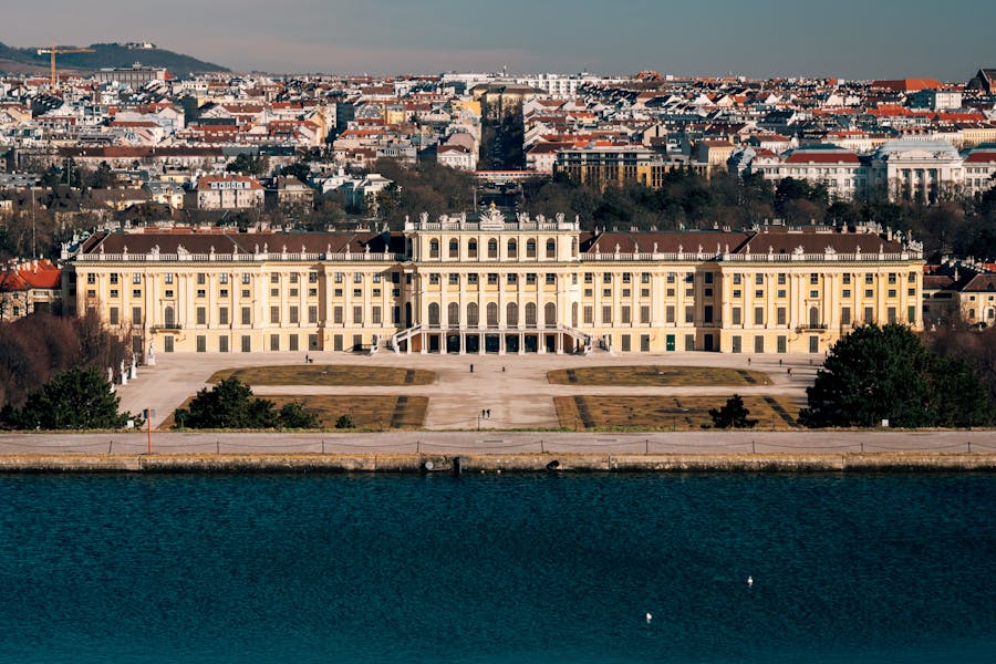 Schonbrunn Palace in Vienna, Austria