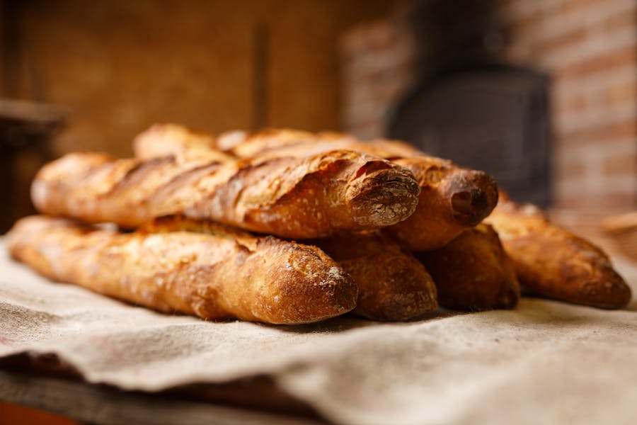 Paris fresh baguette
