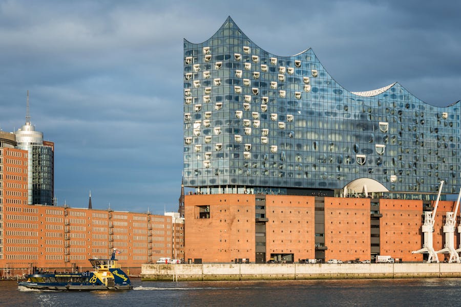 The Elbphilharmonie Concert Hall in Hamburg, Germany