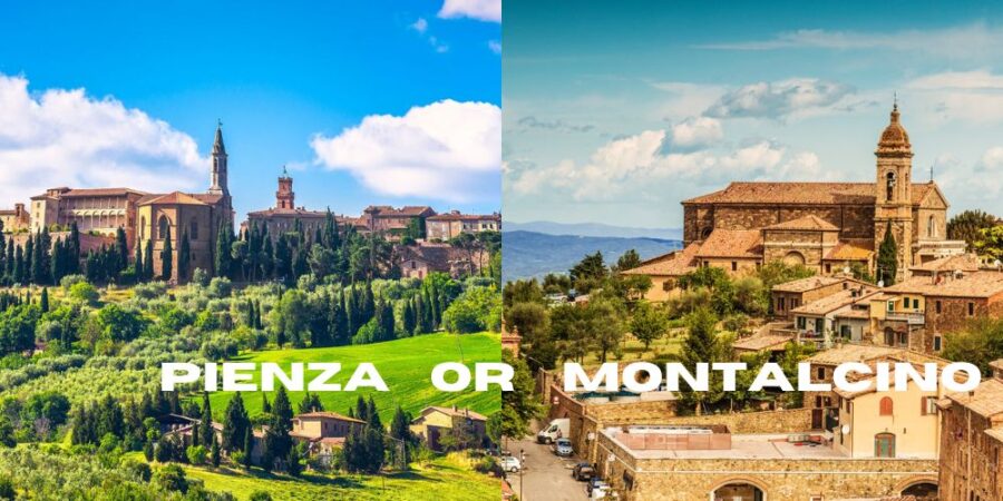 pienza montalcino tuscany view