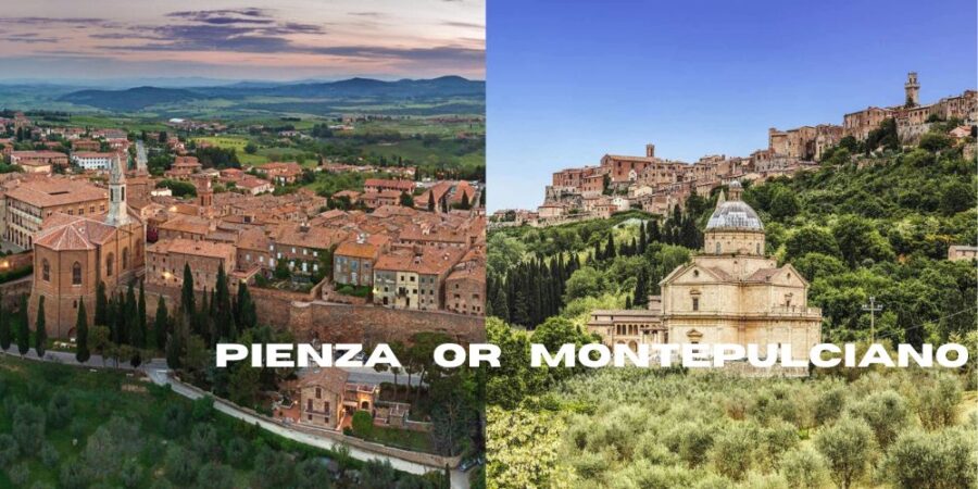 pienza montepulciano tuscany italy