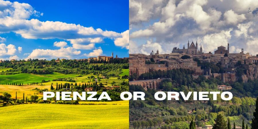 pienza orvieto comparison