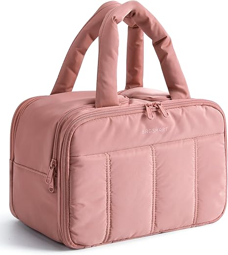BAGSMART Puffy Travel Toiletry Bag