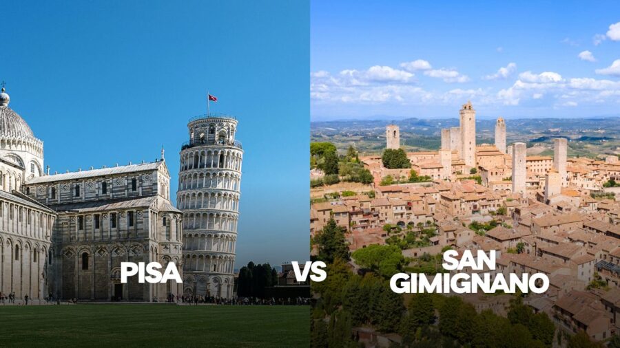 pisa vs san gimignano