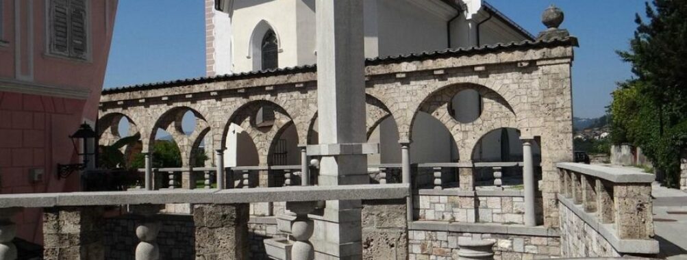 Plecnik staircase and arcades