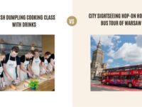 Polish Dumpling Cooking Class with Drinks vs City Sightseeing Hop-On Hop-Off Bus Tour of Warsaw: Which Tour Is Better?