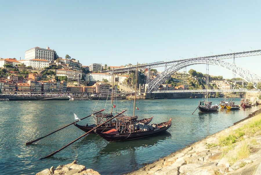 porto douro river bridge
