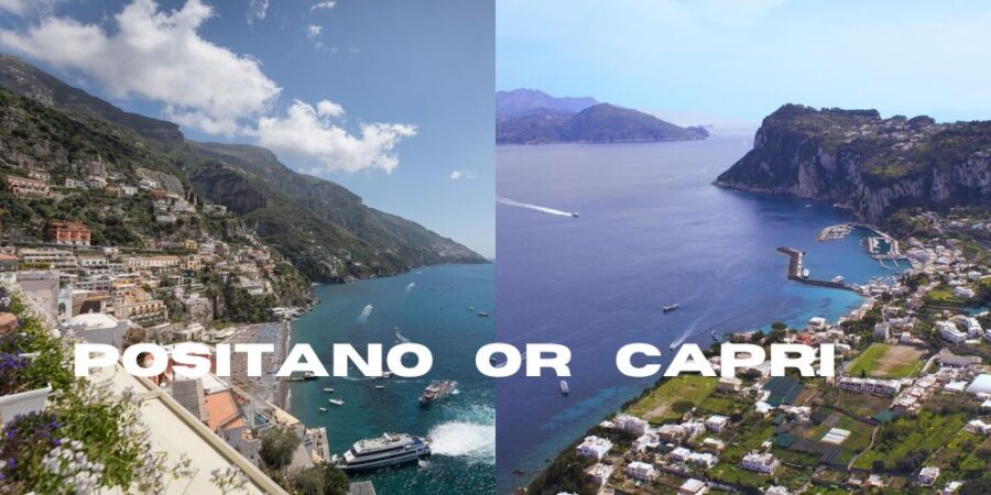 positano capri contrast
