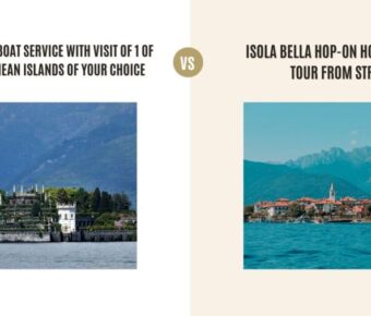 Private Taxi Boat Service with Visit of 1 of the Borromean Islands of Your Choice vs Isola Bella Hop-On Hop-Off Boat Tour from Stresa: Which Tour Is Better?