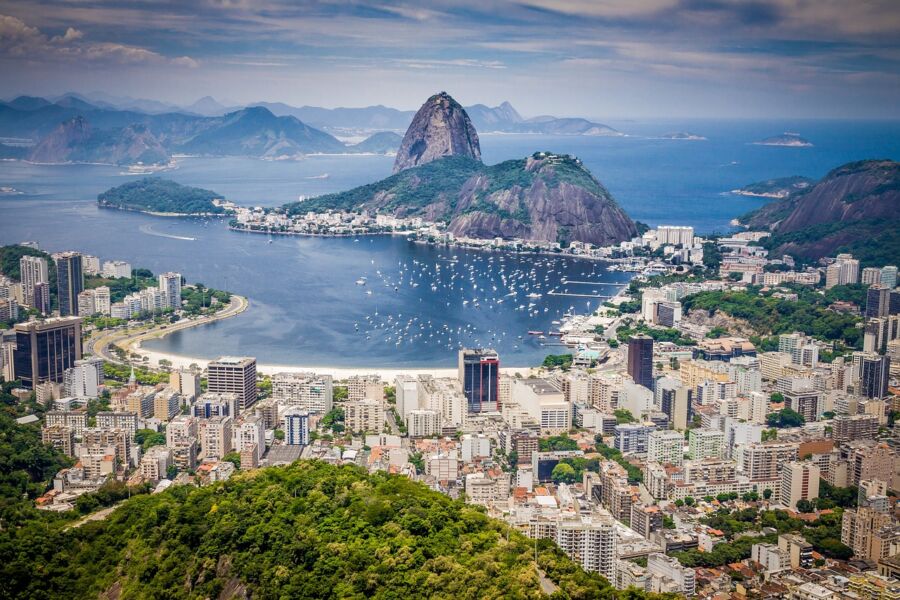 rio de janeiro aerial view 1