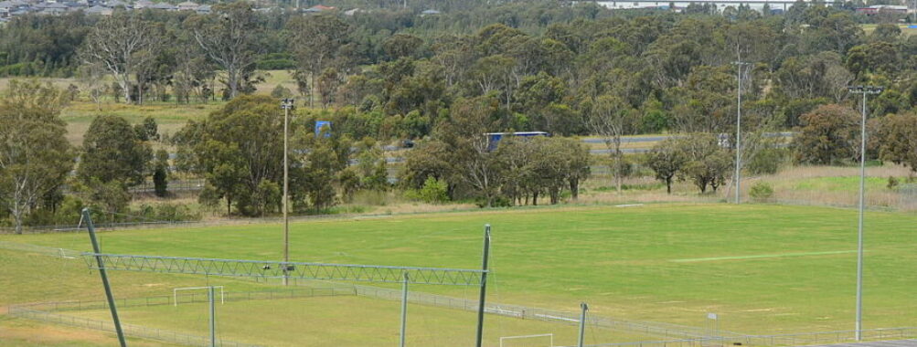 Rooty Hill Historic Site Looking across Morreau Reserve