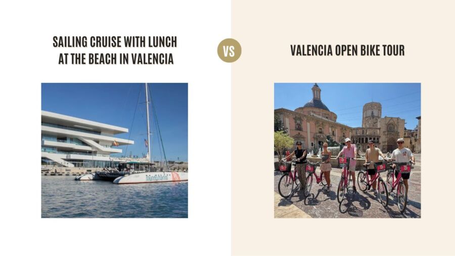 Sailing Cruise with Lunch at the Beach in Valencia vs Valencia Open Bike Tour: Which Tour Is Better?
