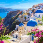 Santorini island, Greece.