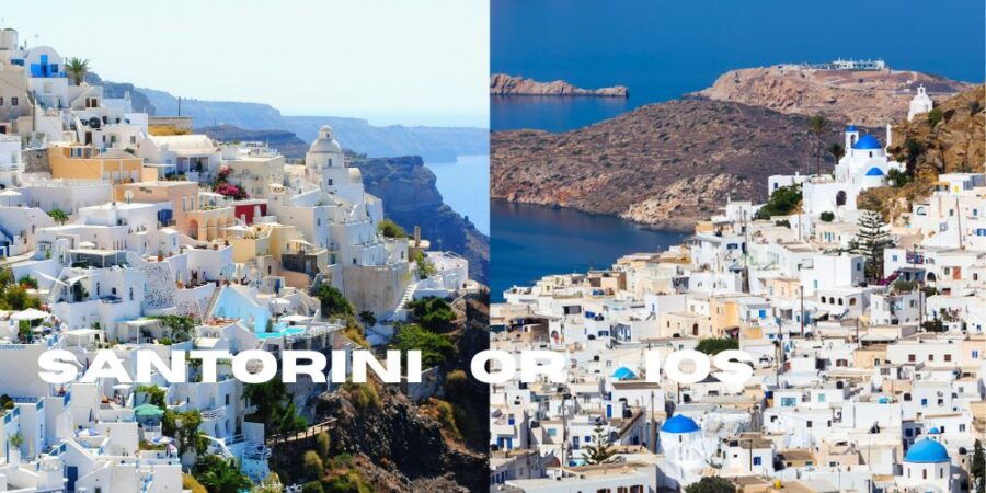 santorini vs ios comparison