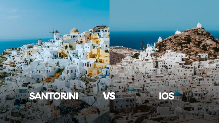 santorini vs ios