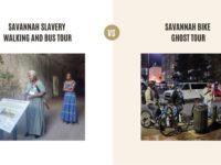 Savannah Slavery Walking and Bus Tour vs Savannah Bike Ghost Tour