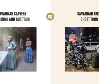 Savannah Slavery Walking and Bus Tour vs Savannah Bike Ghost Tour