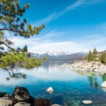 Serene views at lake tahoe