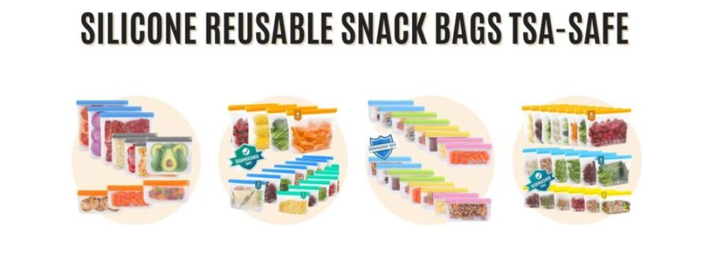 Silicone Reusable Snack Bags TSA-Safe: Insider Tips for Hassle-Free Air Travel