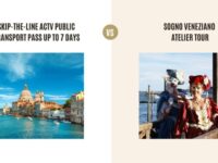 Skip-the-line ACTV public transport pass up to 7 days vs Sogno Veneziano Atelier tour: Which Tour is Better?