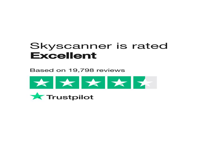 Skyscanner excellent 4.5-star rating based on 19,798 Trustpilot reviews.