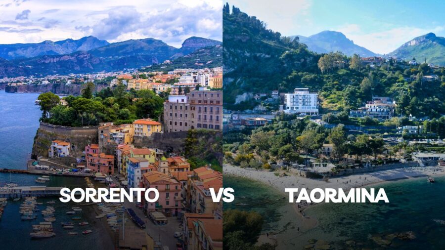 sorrento vs taormina