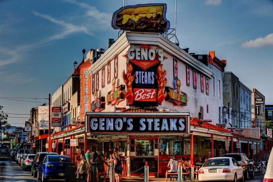 Philadelphia, Geno cheese steaks