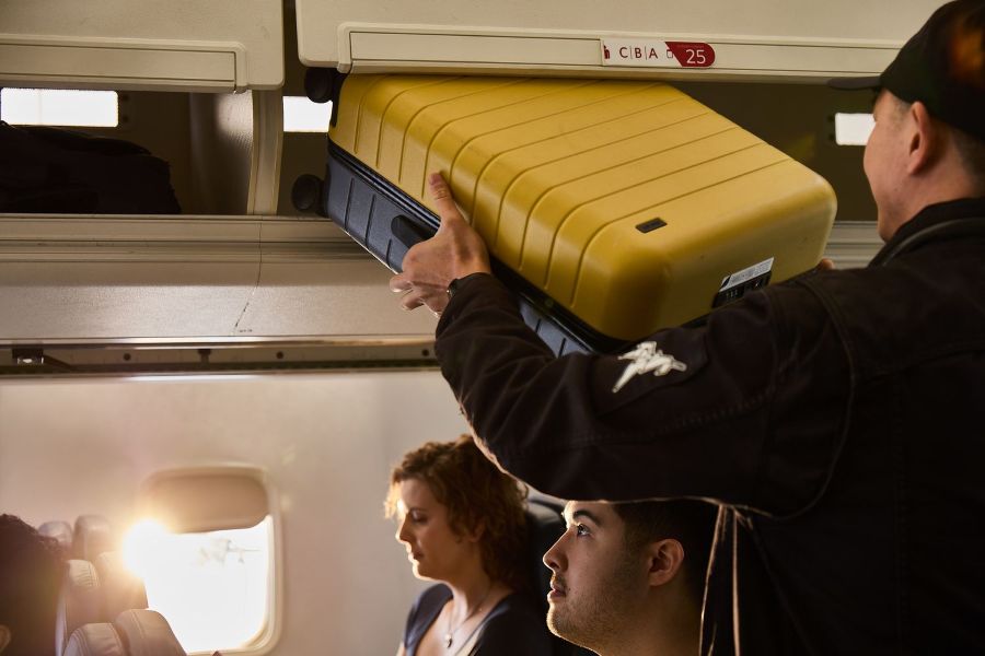 Sharing Overhead Bin Space and Storage Etiquette
