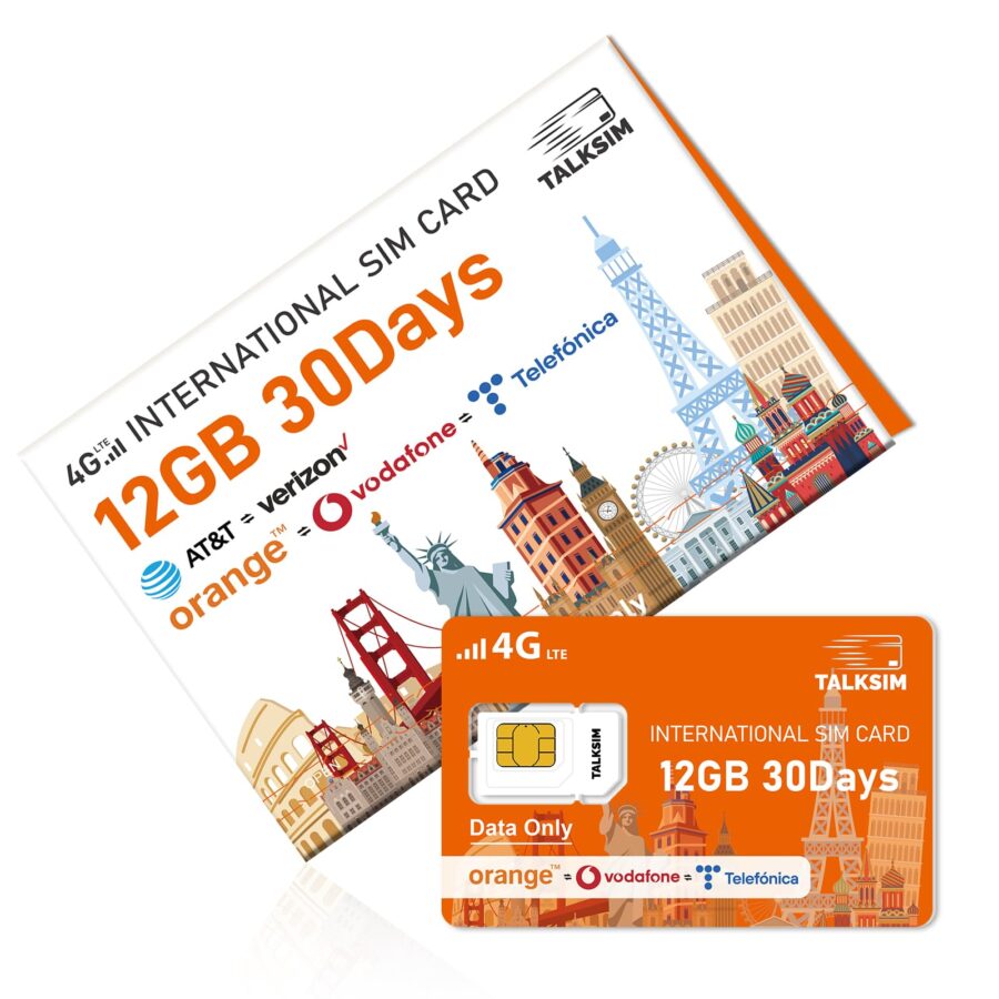 talksim 4g lte sim package