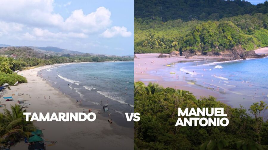 tamarindo vs manuel antonio