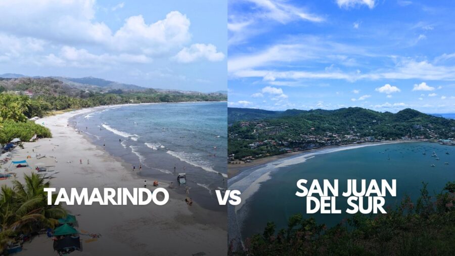 tamarindo vs san juan del sur