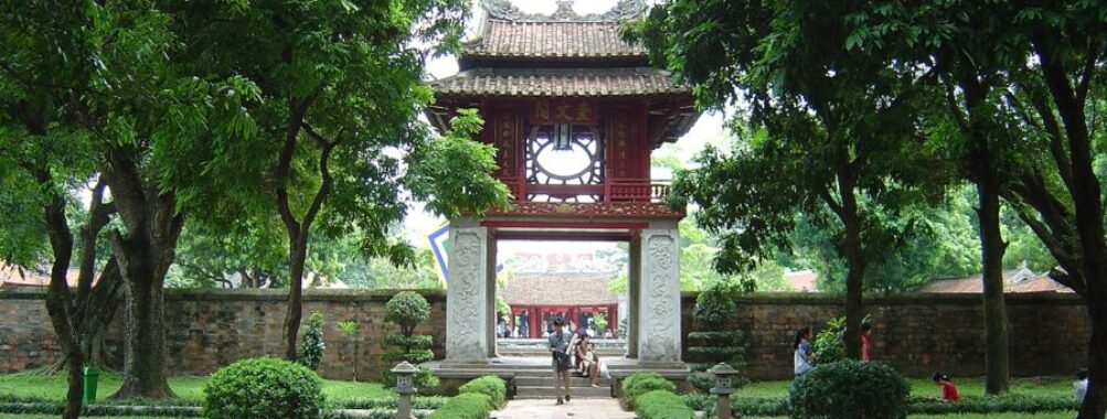 Entrance of Temple Of Literature