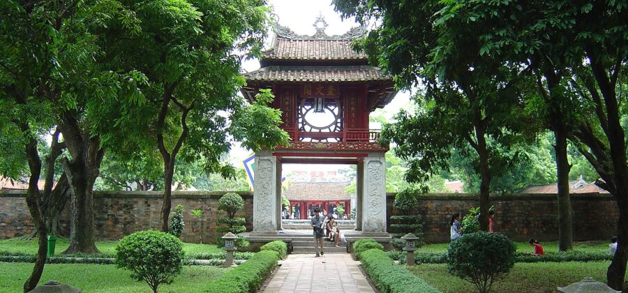 Entrance of Temple Of Literature
