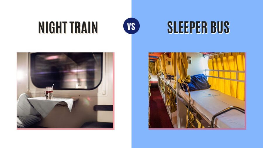 the night train vs sleeper bus