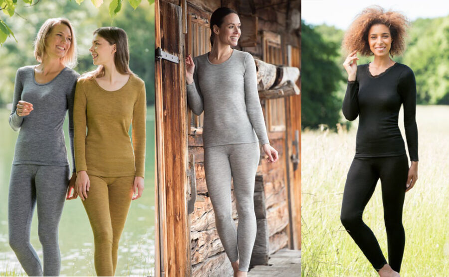 Stylish women in loungewear indoors and outdoors, showcasing casual comfort and nature connection.