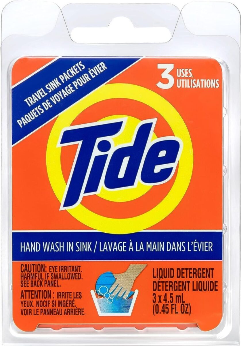 Tide Travel Sink Packets